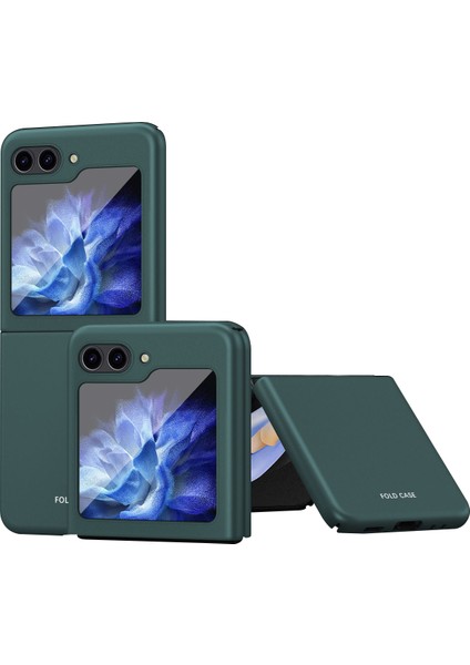 Samsung Galaxy Z Flip5 5g Cilt Touch Sert Pc Ka Kaplama Koruyucu Telefon Kılıfı (Yurt Dışından)