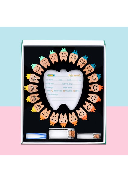 Ahşap Çocuk Bebek Dişi Saklama Kutusu (Yurt Dışından) fiyatları