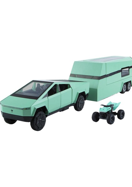 Cingo1:32 Tesla Pikap Römorku Alaşım Modeli (Yurt Dışından)