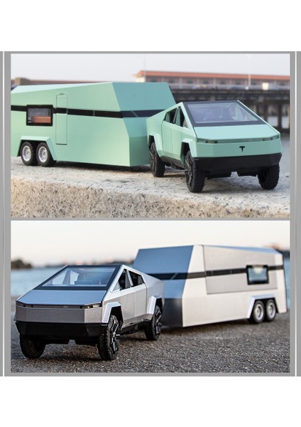 Cingo1:32 Tesla Pikap Römorku Alaşım Modeli (Yurt Dışından) fiyatları