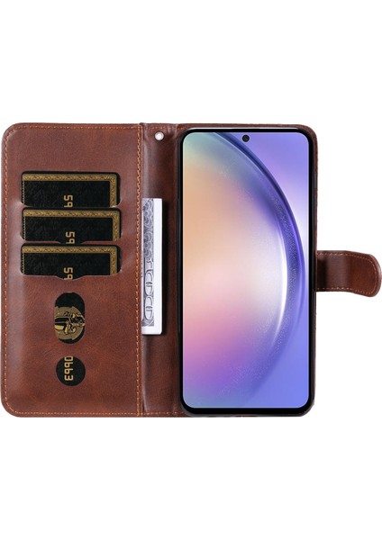 Samsung Galaxy Için M54 5G/F54 5g Pu Deri Fermuarı Cep Telefon Buzağı Doku Cüzdan Stand Telefon Kılıfı (Yurt Dışından) fiyatları