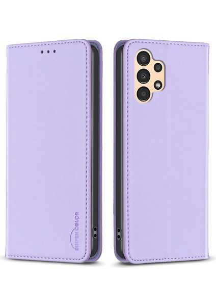Samsung Galaxy A23 4G/A23 5g (Global VERSIYON)/M23 5G/F23 5G/M13 4g Pu Deri Stand Kartı Yuvaları -Doğru Telefon Kılıfı (Yurt Dışından)