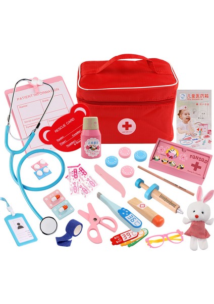 Ahşap Doktor Oyuncak Seti (Yurt Dışından)