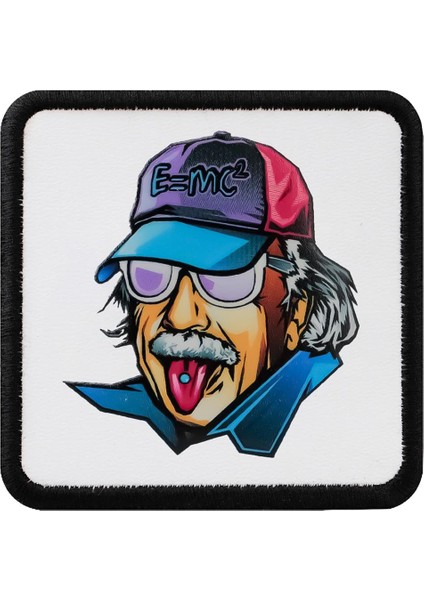 V1 Einstein - 1 Kod Logolu Unisex Beyaz-Siyah Bench (Patch)