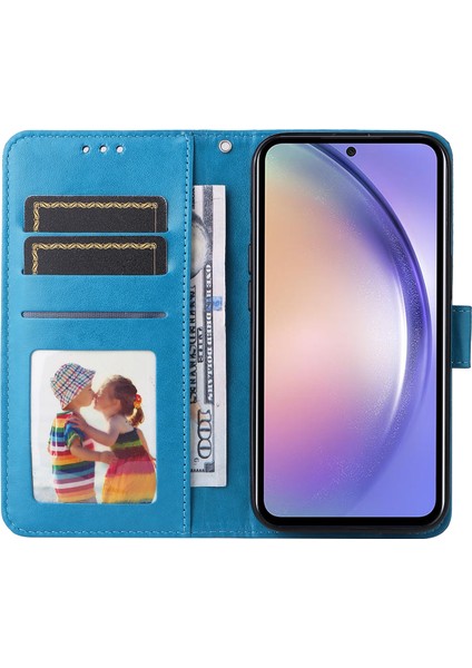 Samsung Galaxy Için M54 5G/F54 5g Pu Deri Deri Flip Ayçiçeği Baskılı Stand Cüzdan Si Telefon Kılıfı (Yurt Dışından) fiyatları