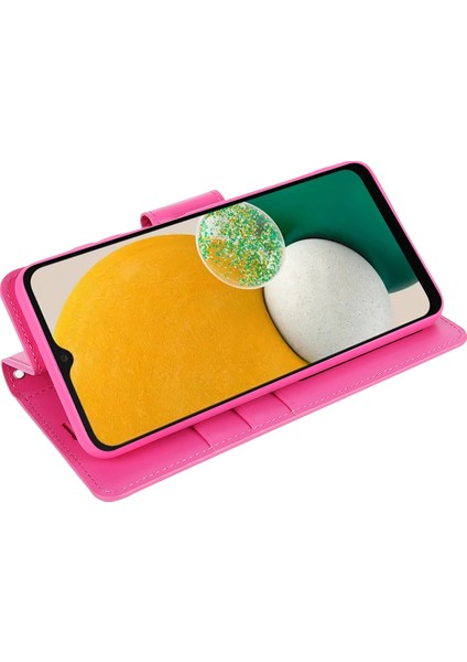 Hanman Mill Serisi Samsung Galaxy A14 4g/5g Stand Cüzdan Deri Cep Telefonu Çizgisi Telefon Kılıfı (Yurt Dışından) fiyatları