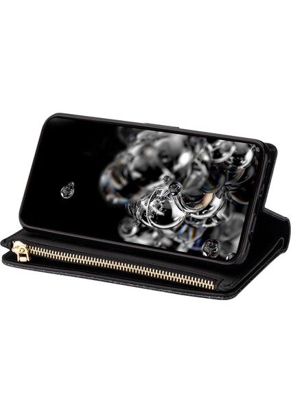 Samsung Galaxy A14 Için 5g Pu Deri Fermuar Cüzdan Stand Lazer Oyma Hafif Yıldızlı Tarz Kart Tutucu Koruyucu Kayış-Black Telefon Kılıfı (Yurt Dışından) fiyatları