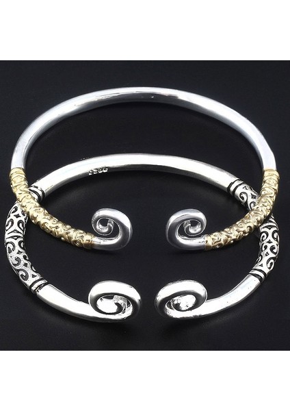 Şerit Moda Takı Bilezik Kadın Erkek Için Güneş Wukong Altın Çember Retro Altın Gümüş Bilezik Xiangyun Bileklik Arkadaş Için Hediye (Yurt Dışından) fiyatları