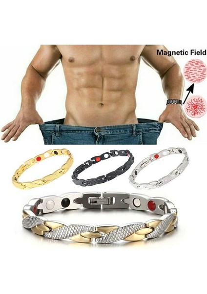 D Elegant Magnetic Therapy Fit Plus Bileklik Zararlı Toksinleri Giderir Kadın Erkek Bileklik Sağlıklı Yaşam Modası (Yurt Dışından) modelleri