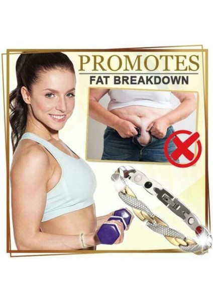 D Elegant Magnetic Therapy Fit Plus Bileklik Zararlı Toksinleri Giderir Kadın Erkek Bileklik Sağlıklı Yaşam Modası (Yurt Dışından) indirimleri