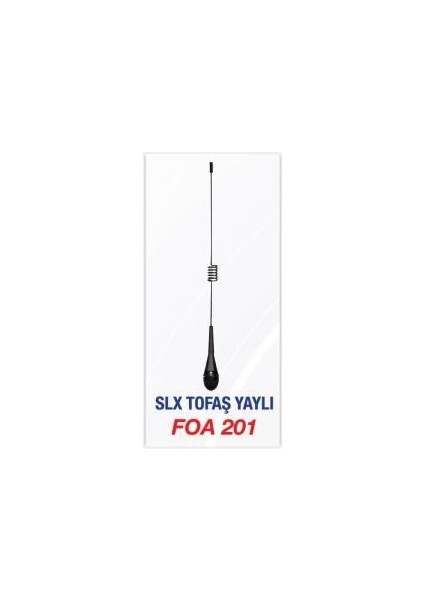 Tavan Antenı Yaylı Slx - Flas FOA201