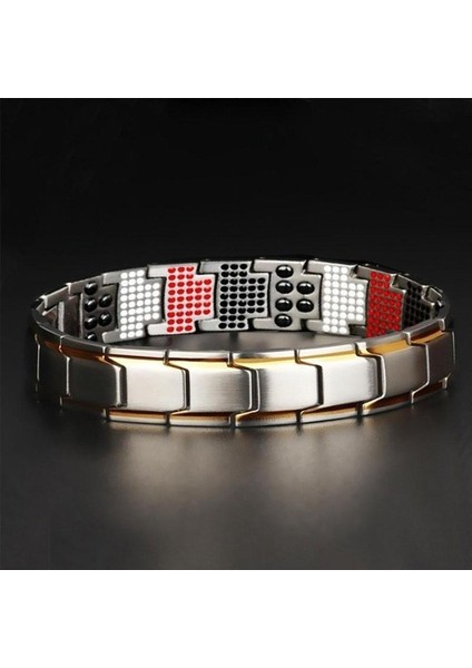 D Moda Erkek Bilezikler Yaratıcı Bilezik Sağlık Enerji Biyomanyetik Erkek Ayarlanabilir Bilezik Charm Takı Hediyeler (Yurt Dışından) indirimleri