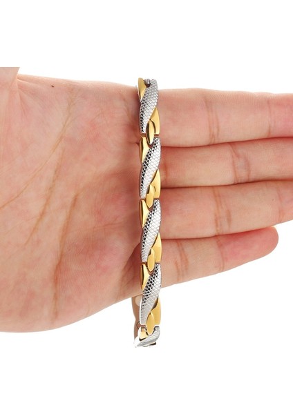 Gümüş Rengi Yeni Moda Erkek Ejderha Bilezik Takı Atmosferik Stil Erkek Çift Bileklik Enerji Mıknatıs Takı (Yurt Dışından) modelleri