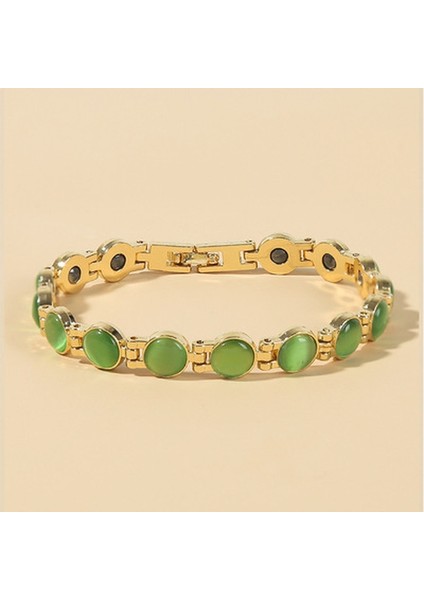 Kahverengi 2021 Trendy 9 Renk Opal Taş Bilezik Magenetic Sağlık Bilezik Daha Iyi Uyku Sağlık Için Manyetik Takı Hediyeler (Yurt Dışından) indirimleri