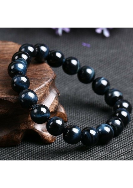 8mm Tarzı Obsidyen Doğal Kristal Boncuk Obsidyen Bilezik Homme Erkekler Için Inci Reiki Şifa Pembe Çift Takı Ahşap Boncuk Tohum Accessorl Hediye (Yurt Dışından) modelleri