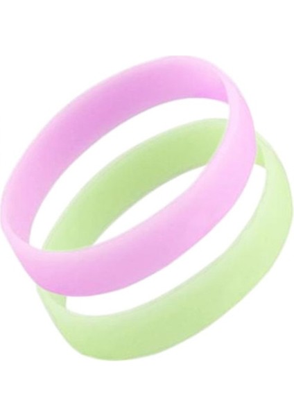 Genç 180X12X2 mm Stili No.17 Boyutu 2 Adet Aydınlık Silikon Bilezik Erkek Kadın Genç Spor Kauçuk Bileklik Karanlıkta Glow Parti Konser El Bantları Bileklik Aksesuarları (Yurt Dışından) fiyatları
