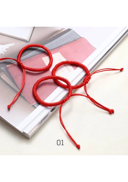 1 Adet Kırmızı Şanslı Kırmızı Xiaozhan Iplik Bilezik Tibet Budist El Dokuması Örgülü Halat Knot Bilezikler Namaz Charm Takı Lover Bileklikler (Yurt Dışından)
