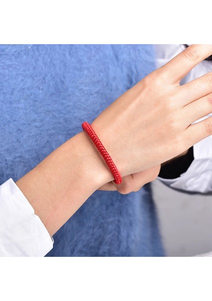 1 Adet Kırmızı Şanslı Kırmızı Xiaozhan Iplik Bilezik Tibet Budist El Dokuması Örgülü Halat Knot Bilezikler Namaz Charm Takı Lover Bileklikler (Yurt Dışından) indirimleri