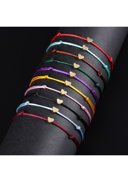 Altın Yıldız Stili Altın Kejıalaı Basit Yıldız Dize Bilezik Ayarlanabilir Örgü Şanslı Makrome Halat Bilezikler Kadın Erkek Çocuk El Yapımı Takı (Yurt Dışından) fırsatları