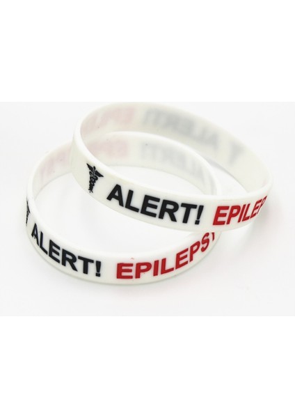 20CM Tarzı Yeşil 1 Adet Epilepsi Bilezikler Tıbbi Uyarı Epilepsi Silikon Bileklik Siyah Beyaz Yeşil Mavi Kol Bandı Hemşire Bilezik Takı SH135 (Yurt Dışından) fırsatları