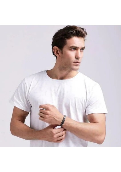 Stil 2 Bilezik Homme Terapötik Enerji Şifa Pulseira Titanyum Çelik Manyetik Terapi Bileklik Bileklik Takı Aksesuarları (Yurt Dışından) fiyatları