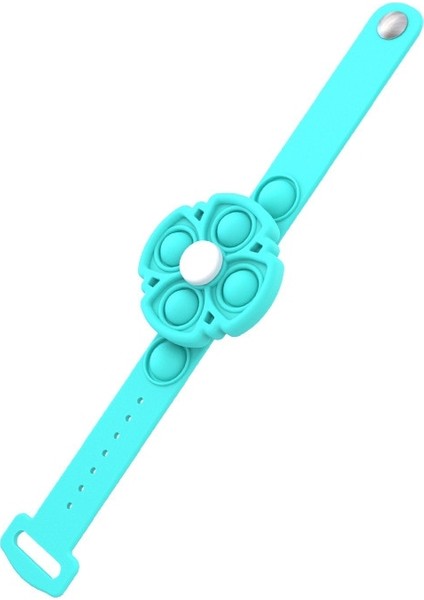 Stil 5 Stres Giderici Pop Erkekler Bileklik Fidget Oyuncaklar Pop Push Kabarcık Duyusal Parmak Er Çocuklar ve Yetişkinler Için Silikon Bilek Bilezik (Yurt Dışından)
