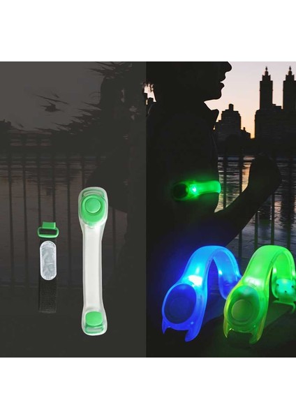 Pembe Doğa Sporları Gece Koşu Kol Bandı LED Işık Emniyet Kemeri Kol Bacak Uyarı Bilekliği Bisiklet Bisiklet Bisiklet Parti Işıkları Bilezik (Yurt Dışından) fiyatları