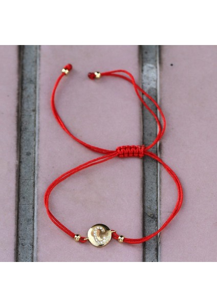 Kırmızı Çizgi Beyaz Stili Bu Moda Mektup Dokuma Kırmızı Çizgi Siyah Çizgi Dize Halat Kader Bilezik Iyi Şanslı Iplik Bilezik (Yurt Dışından) indirimleri