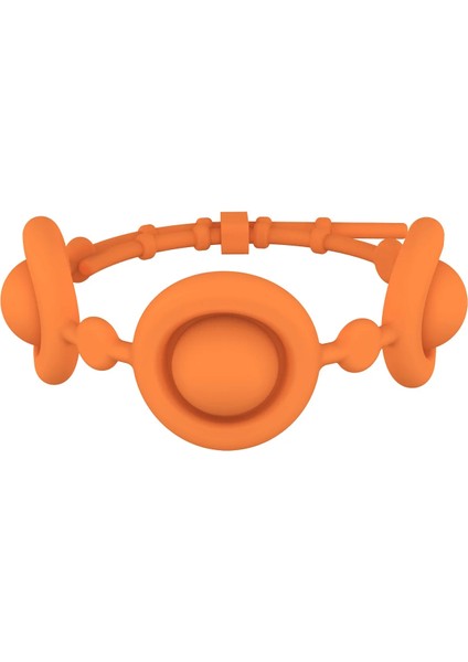 Çocuklar-22 Stres Giderici Oyuncak Basın Dekompresyon Oyuncaklar Fidget Pop Bubble Dimple Bilezik Oyuncaklar Pops It El Fidget Oyuncaklar Yumuşak Silikon Bant (Yurt Dışından)