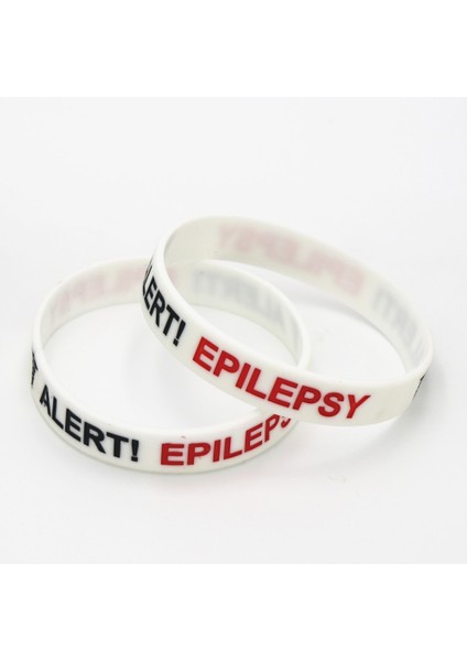 Çoklu Stil Yeşil 1 Adet Epilepsi Bilezikler Tıbbi Uyarı Epilepsi Silikon Bileklik Siyah Beyaz Yeşil Mavi Kol Bandı Hemşire Bilezik Takı SH135 (Yurt Dışından)