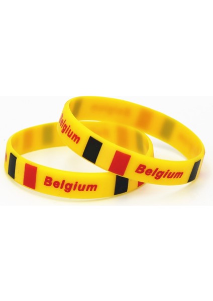 20CM Tarzı Çok 1 Adet Sıcak Satış Moda Belçika Ulusal Bayrak Silikon Bileklik Futbol Spor Ülke Kauçuk Bilezik ve Bilezikler Yetişkinler SH218 (Yurt Dışından)