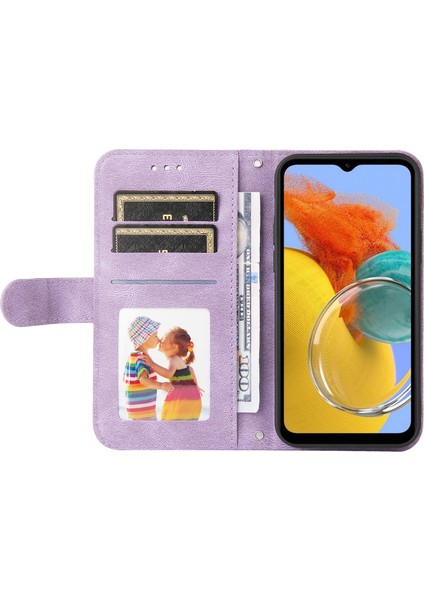 Samsung Galaxy M14 Için Pu Deri M14 5g Cilt Doku Telefon Kılıfı (Yurt Dışından) fiyatları