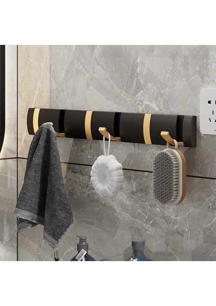 Gri-2 Kanca Stili Yumruksuz Katlanır Duvar Kancaları Mutfak Banyo Havlu Kancaları Elbise Ceket Görünmez Kanca Banyo Aksesuarları Banyo Armatürü (Yurt Dışından) modelleri