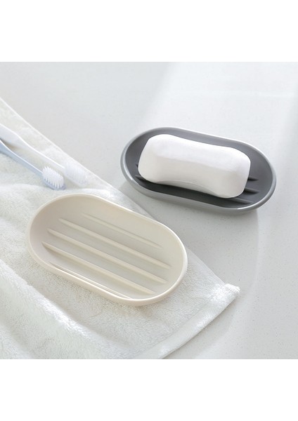 Koyu Mavi Tarzı Basit Stil Boşaltma Tutucu Sabun Kutusu Banyo Aksesuarları Sabunluk Plastik Sabun Kabı (Yurt Dışından) indirimleri