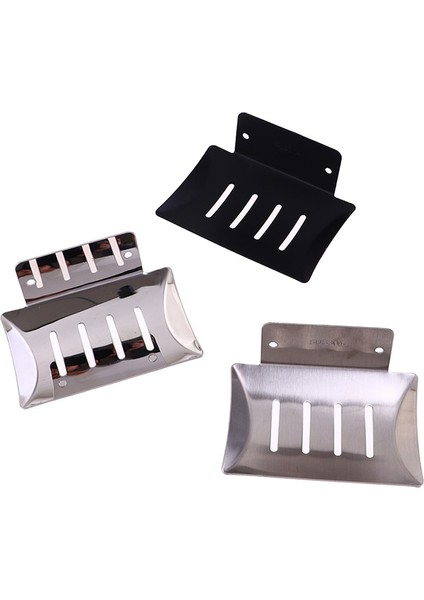 Tel Çekme Işlemi Stili Paslanmaz Çelik Çok Fonksiyonlu Sabunluk Hiçbir Sondaj Duvara Monte Sabun Sünger Tutucu Mutfak Sabunu Tutucu Banyo Organizatör (Yurt Dışından) fırsatları