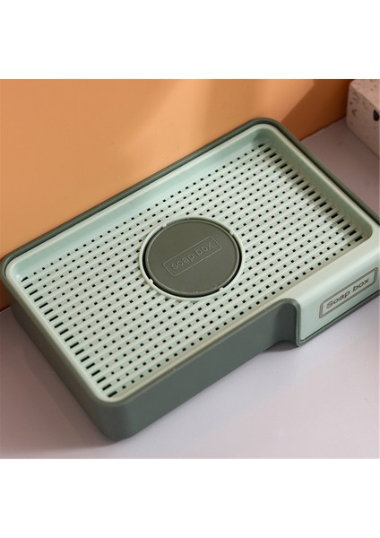 No.2 Tarzı Sabun Lavabo Bulaşık Macunu Duvara Monte Sabunluk Banyo Ücretsiz Delme Kare Sabun Saklama Kutusu Kapaksız Drenaj Sabun Kutusu (Yurt Dışından)