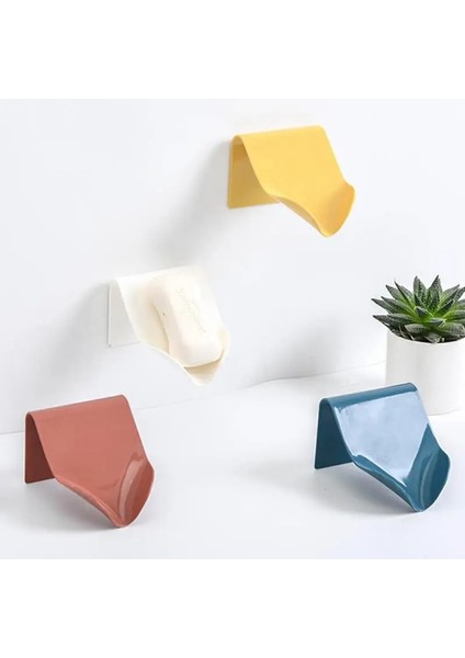 No.3 Tarzı Sabunluklar Banyo Duş Sabunu Çeyiz Plakaları Sabun Saklama Kutusu Drenaj Duvara Monte Kendinden Yapışkanlı Mutfak Malzemeleri (Yurt Dışından) fırsatları