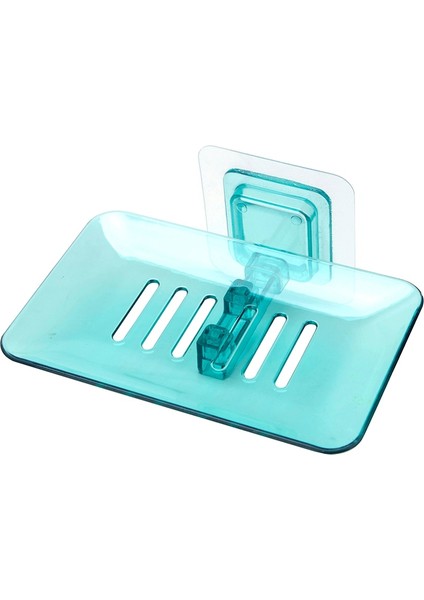 Bir Stil Akrilik Sabun Drenaj Kutusu Raf Tepsi Tutucu Güçlü Duvar Vantuz Sabunluk Depolama Plaka Depolama Banyo Aksesuarları (Yurt Dışından) indirimleri