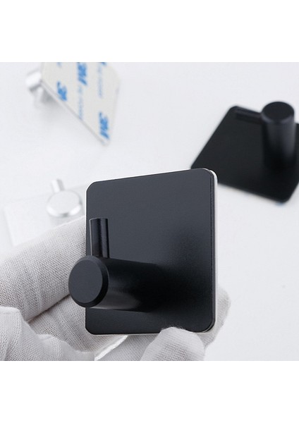 Yuvarlak Gümüş 002 Tarzı Paslanmaz Çelik Banyo Kancaları Kendinden Yapışkanlı Havlu Bornoz Askısı Kapı Duvar Kancaları Askı Ceket Askısı Paslanmaz Kanca Askı Mutfak Için (Yurt Dışından)