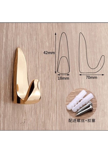 Kurşun Cilalı Altın Stili Mfys Iskandinav Metal Ceket Askısı Duvara Monte Asılı Elbise Askıları Askıları Avrupa Yaratıcı Banyo Aksesuarları Havlu Askısı Tutucu (Yurt Dışından)