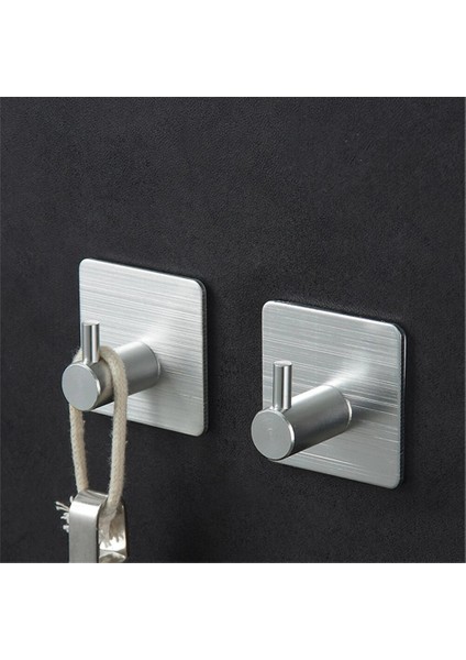 Yeşil Stil 1 Adet Sıcak Satış Yüksek Li Etiket Yapışkanlı Kancalar Duvar Kapı Elbise Ceket Şapka Askısı Mutfak Banyo Paslanmaz Havlu Kancaları (Yurt Dışından) fırsatları
