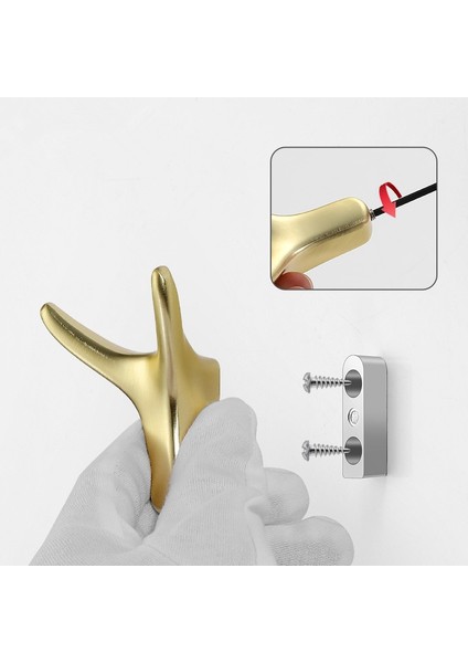 Sarı Bronz Tarzı Vintage Duvar Asılı Havlu Kancası Manto Askısı Banyo Elbise Askısı Anahtar Çantası Şapka Askısı Bornoz Askısı Banyo Aksesuarları (Yurt Dışından) fırsatları