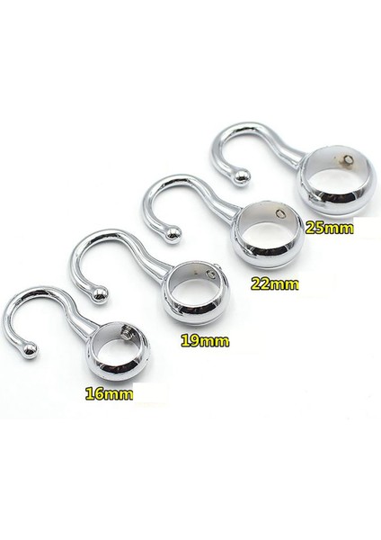 16MM Tarzı 1 Adet mm Boru Çapı Çinko Alaşım Metal Giyim Çubuk Sabit Konumlandırma Giysi Askısı Mutfak Banyo Aksesuarları (Yurt Dışından) modelleri