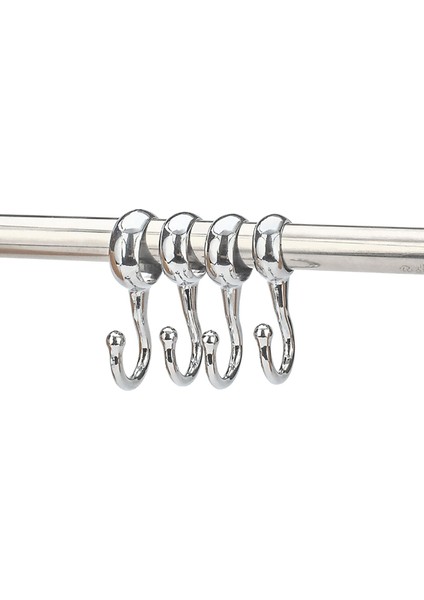 16MM Tarzı 1 Adet mm Boru Çapı Çinko Alaşım Metal Giyim Çubuk Sabit Konumlandırma Giysi Askısı Mutfak Banyo Aksesuarları (Yurt Dışından) fırsatları