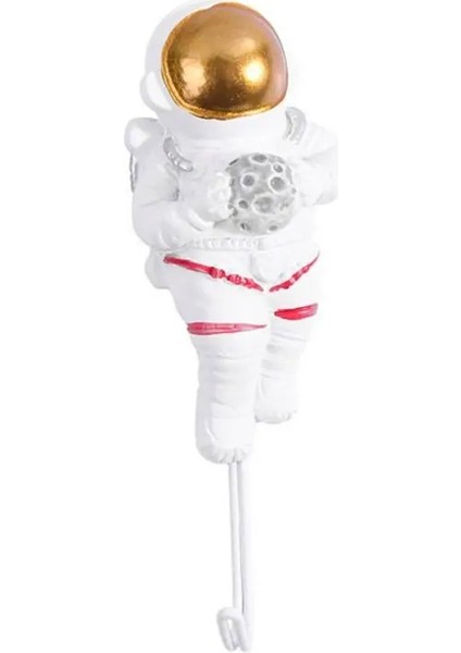 Açık Sarı Tarzı Banyo Kancaları Astronot Duvar Askısı Yaratıcı Tutucu Kapı Arkası Anahtar Ceket Kulesi Kanca Tel Kablo Düzenleyici Raf Banyo Askısı (Yurt Dışından)