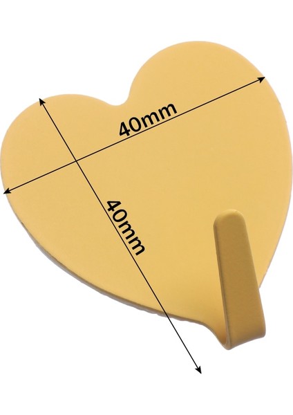 Sarı Tarzı 1 Adet Metal Kalp Şeklinde Karikatür Şef Şekli Güçlü Yapışkan Macun Duvar Rulman Mutfak Kanca Hiçbir Iz Su Geçirmez Banyo Malzemeleri (Yurt Dışından)