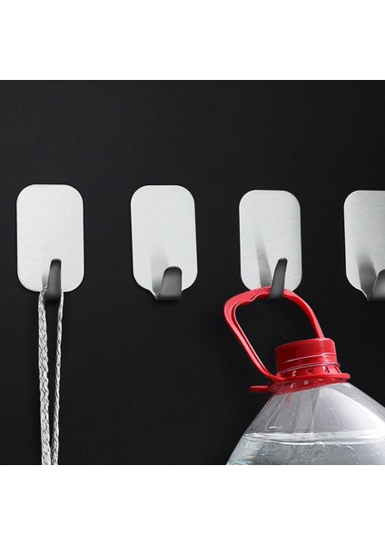 Siyah Bir Stil Blackbrushed Kendinden Yapışkanlı Bornoz Askısı Duvar Kanca Havlu Kanca Banyo Ceket Askısı Paslanmaz Kanca Askı Mutfak Donanım (Yurt Dışından) fiyatları