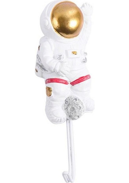 Açık Yeşil Tarzı Banyo Kancaları Astronot Duvar Askısı Yaratıcı Tutucu Kapı Arkası Anahtar Ceket Kulesi Kanca Tel Kablo Düzenleyici Raf Banyo Askısı (Yurt Dışından)