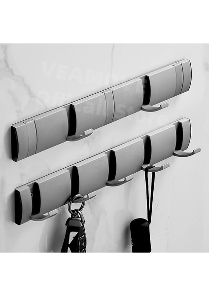 Gri 2 Kanca Stili Siyah Altın Elbise Kancaları Katlanır Havlu Askısı Duvara Monte Kanca Ceket Elbise Tutucu Banyo Için Arka Kapı Kanca (Yurt Dışından) fiyatları