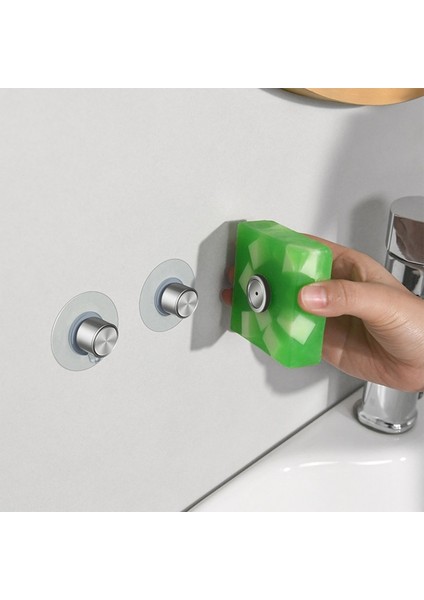 Bir Stil 72XD Kendinden Yapışkanlı Bar Sabunluk Duş Banyo Sabunluk Manyetik Çok Fonksiyonlu Sabunluk Banyo Duvar (Yurt Dışından) indirimleri